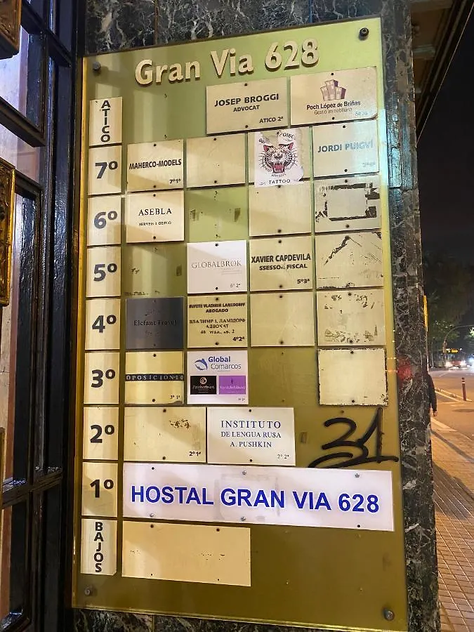 Хостел Hostal Granvia 628 Барселона